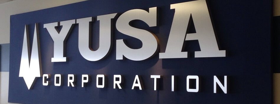 YUSA Sign